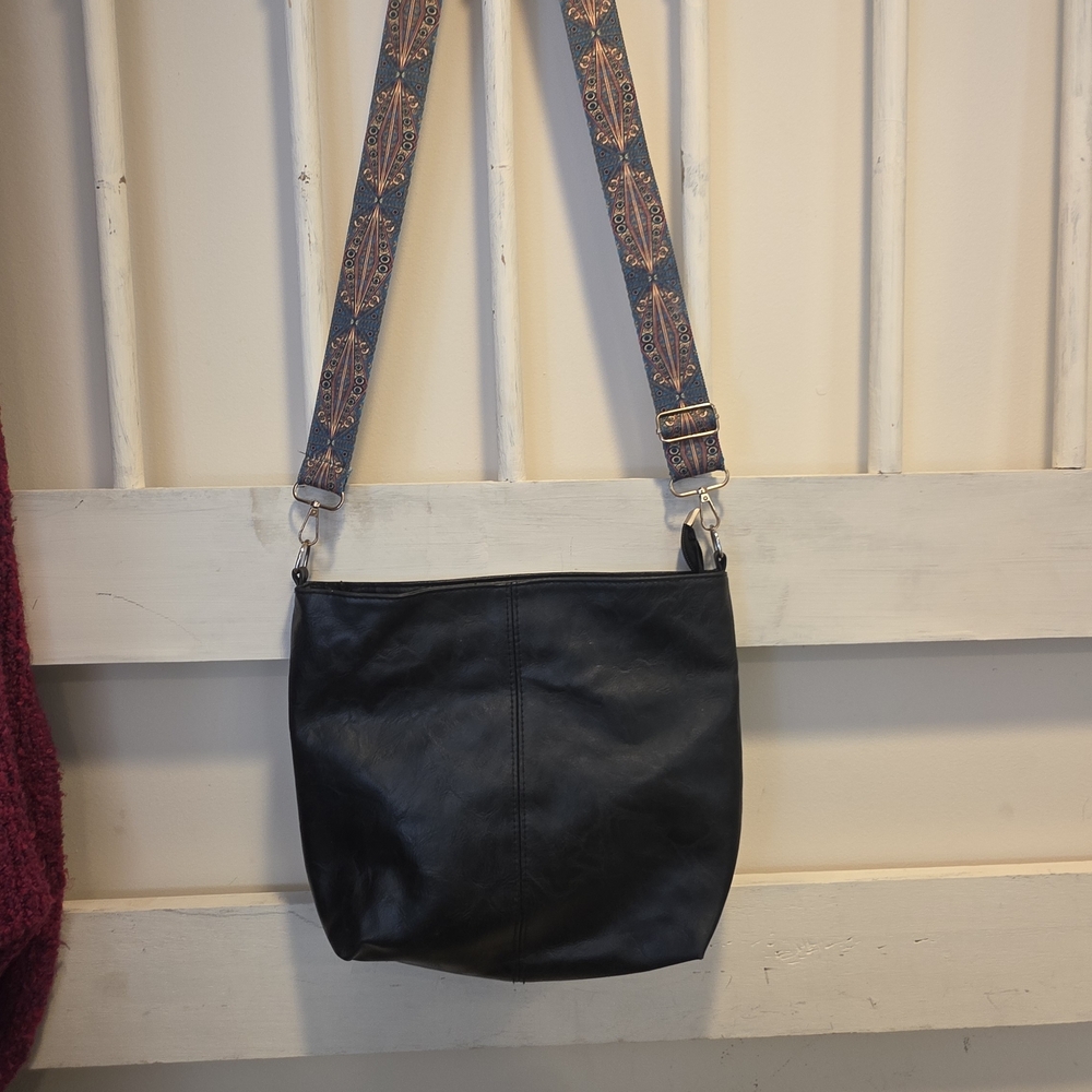 BOHO Crossbody Purse with Guitar Strap